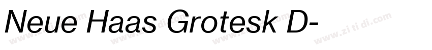 Neue Haas Grotesk D字体转换 Neue Haas Grotesk D字体转换